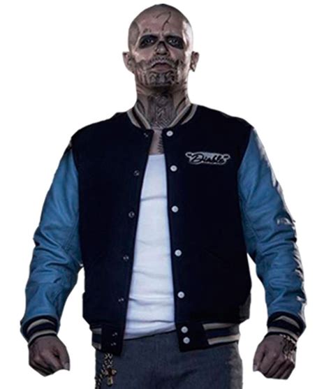 Suicide Squad's El Diablo (Jay Hernandez) Varsity Jacket